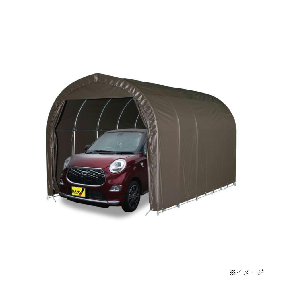 南榮工業 埋込式パイプ車庫 スーパーブラウン 2540U【SU】