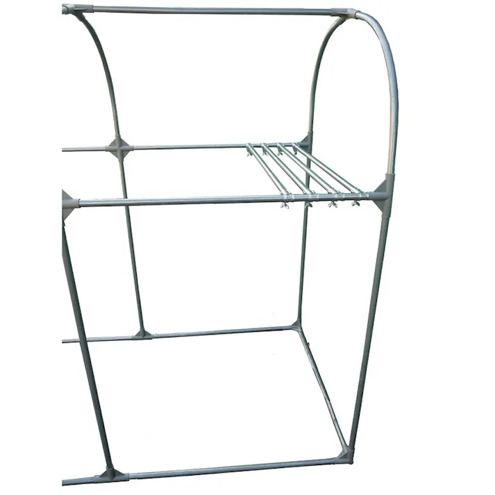 南榮工業 サイクルハウス棚パイプ 2台用 CT2D