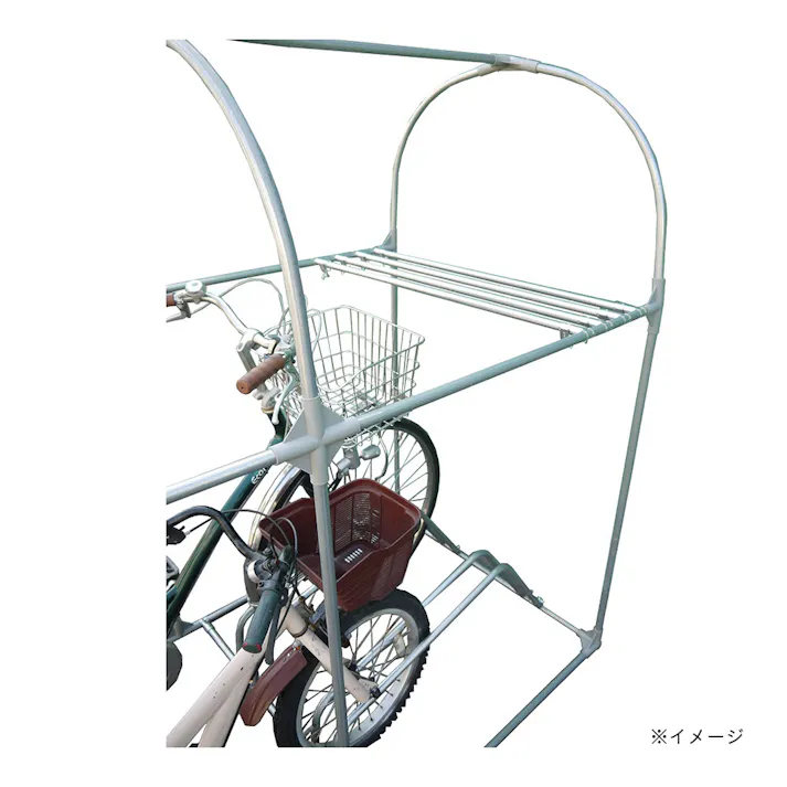 南榮工業 サイクルハウス カスタマイズキット 2台用 CSCT2D