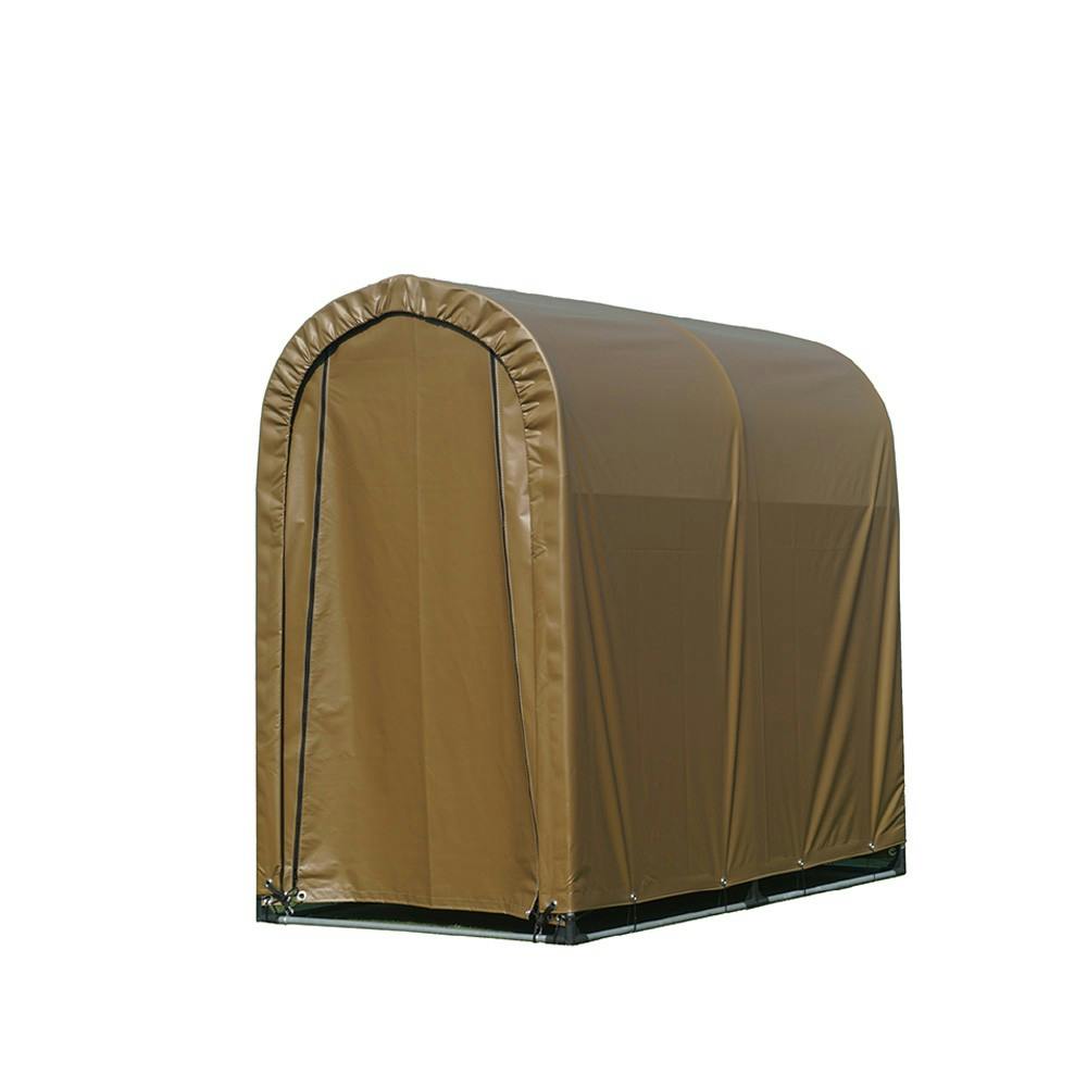 南榮工業 サイクルハウス 2台用 SAND