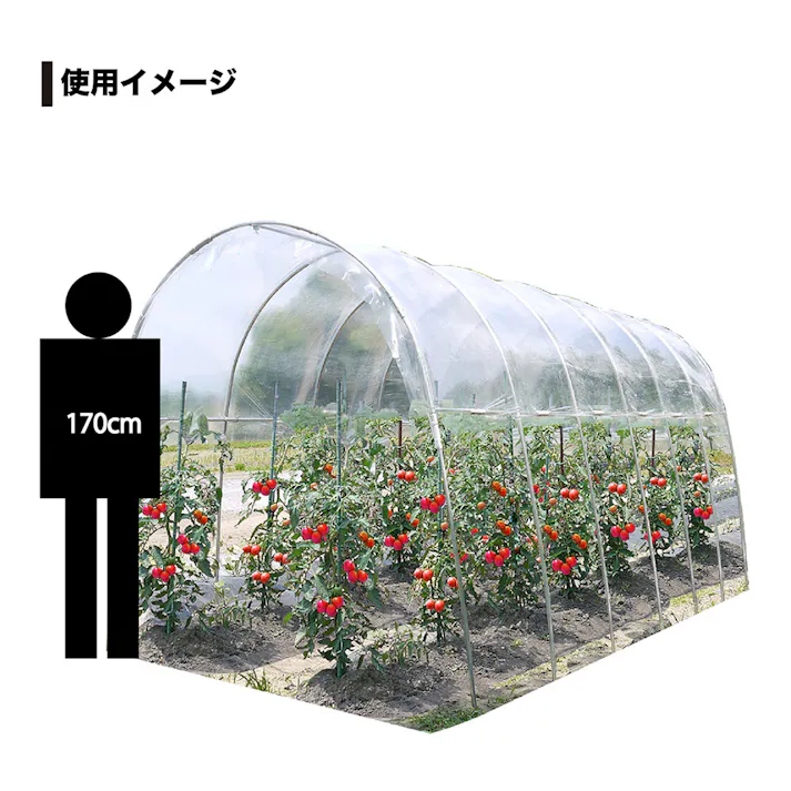 雨よけハウス 2畔用 AM2253