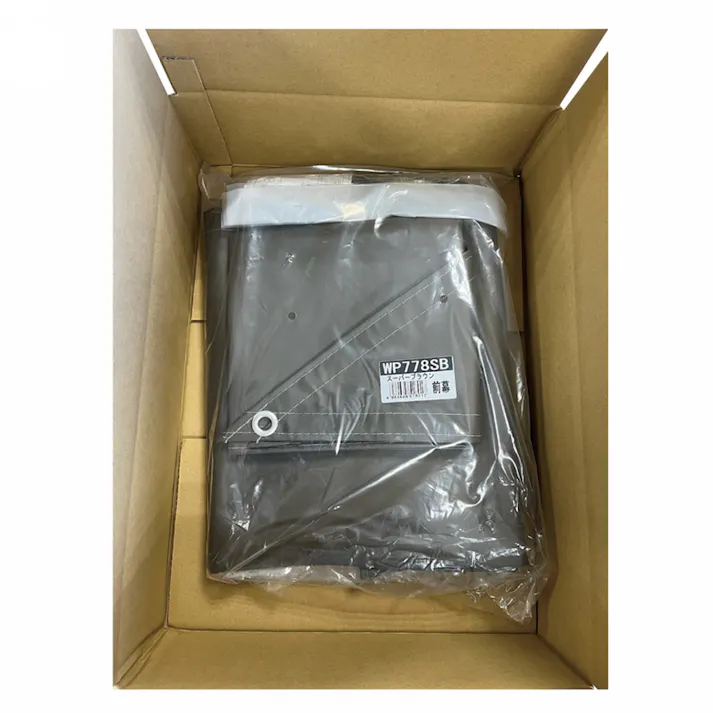 南榮工業 パイプ車庫 WP778 スーパーブラウン用 張替前幕