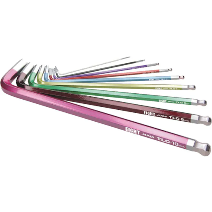 【CAINZ-DASH】エイト 六角棒スパナ テーパーヘッド エキストラロング カラーレンチ 単品 TLC-10【別送品】