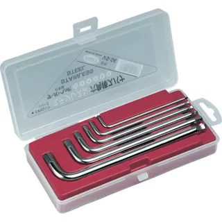 【CAINZ-DASH】エイト 六角棒スパナ ステンレス製 テーパーヘッド セミロング セット VS-S6【別送品】