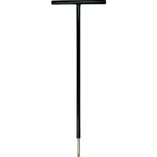 【CAINZ-DASH】エイト T型 六角棒スパナ テーパーヘッド 4mm 鉄ハンドル 首下500mm 単品 STT500-4【別送品】