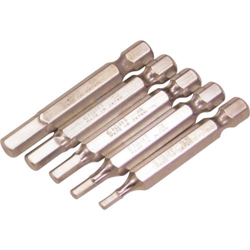 エイト 六角棒ビット 対辺6.35mm 溝9mm 3mmX50 単品 EA-63 3MMX50 片頭ドライバービット(ヘキサゴンタイプ) エイト 六角棒ビット 対辺6.35mm 溝9mm 3mmX50 単品 EA-63 3MMX50 片頭ドライバービット(ヘキサゴンタイプ)