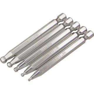 【CAINZ-DASH】エイト 六角棒ビット テーパーヘッド 対辺6.35mm 溝9mm 単品 対辺寸法4.0mm EA-64 4MMX75【別送品】