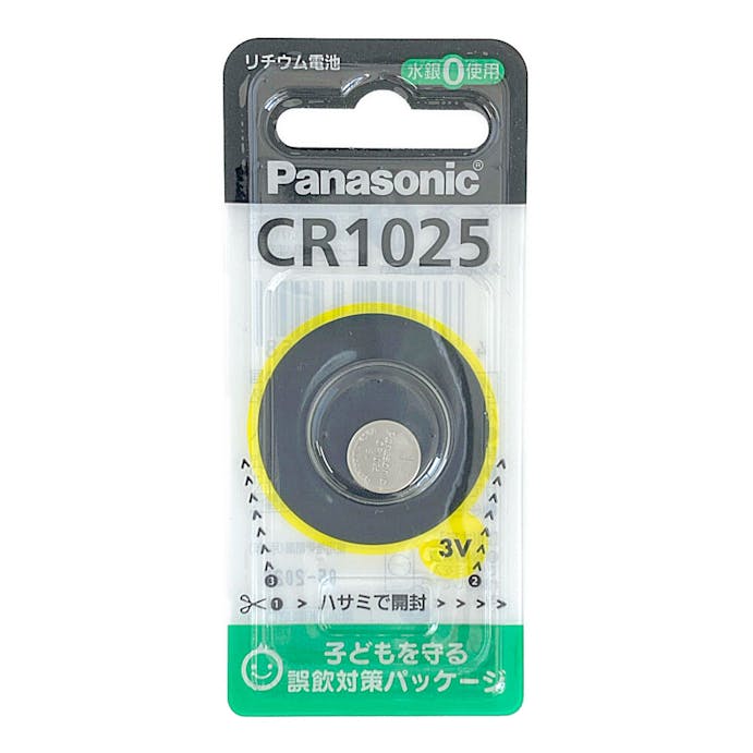 パナソニック ボタン電池 CR-1025