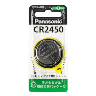 パナソニック コイン形リチウム電池 CR2450