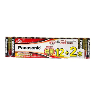 パナソニック アルカリ乾電池 単3形 12本パック+2本増量パック LR6XJSP/14S
