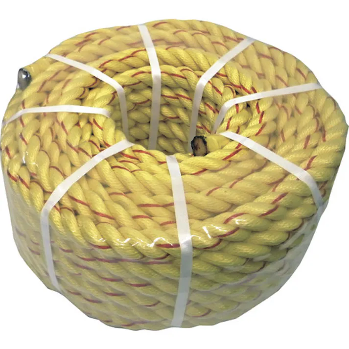 【CAINZ-DASH】まつうら工業 建築現場 親綱 交換用ニューテトロンロープ16mmΦ×20m 丸巻パック NEW-TETORON-1620PACK【別送品】