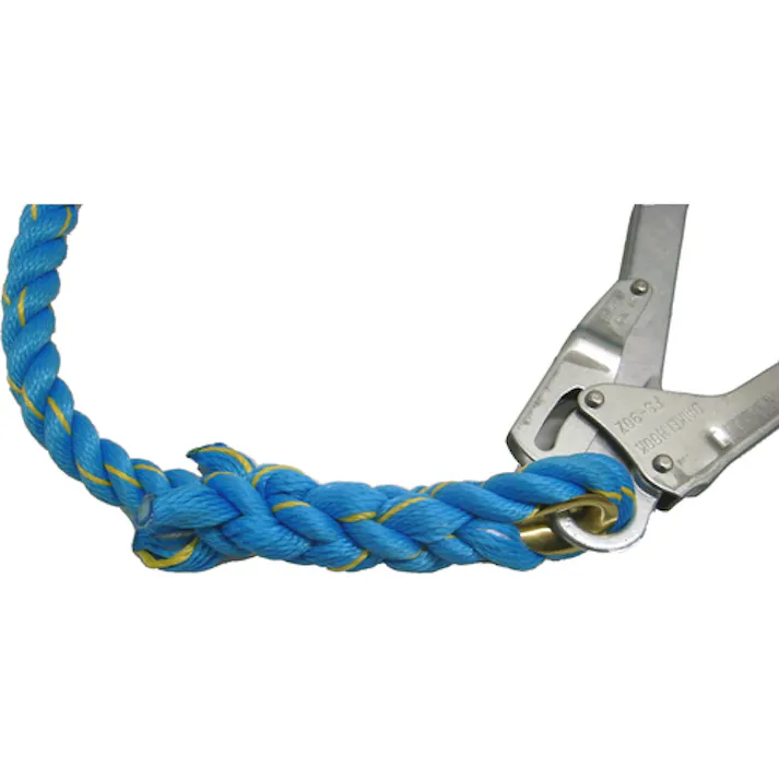 【CAINZ-DASH】まつうら工業 青色ニューテトロン親綱(垂直用) 16mmΦ×20m 片側フック付 NEW-TETORON-1620BLUE【別送品】