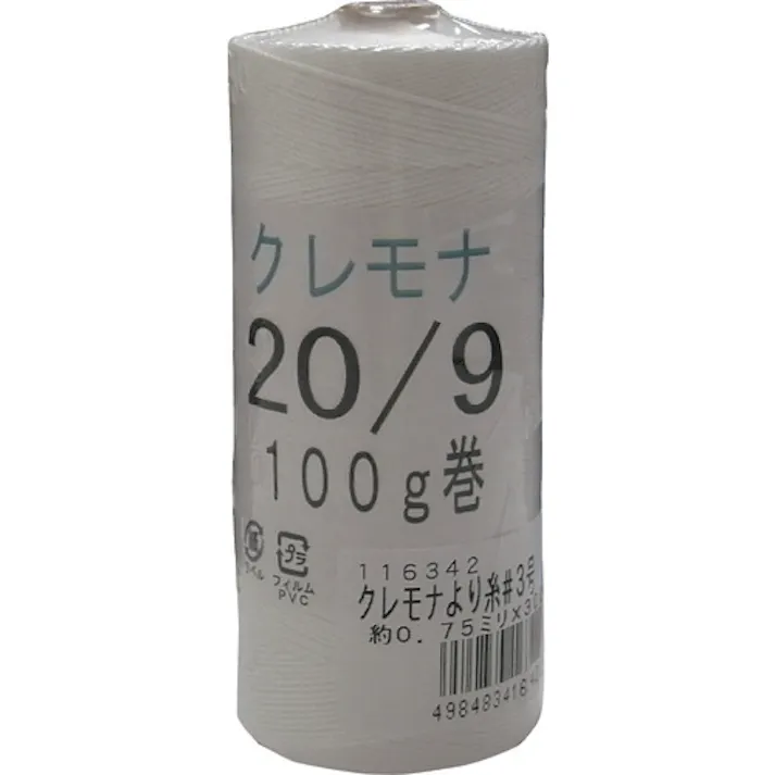 【CAINZ-DASH】まつうら工業 クレモナより糸 3号(約0.75mm)×300m KM-YORIITO#3-300M【別送品】