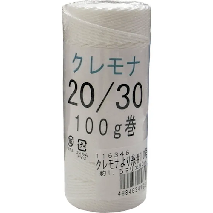 【CAINZ-DASH】まつうら工業 クレモナより糸 10号(約1.5mm)×90m KM-YORIITO#10-90M【別送品】