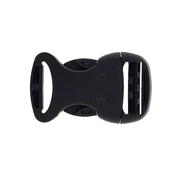 ベルトパーツ ワンタッチバックル 黒 YSR25 巾25mm用
