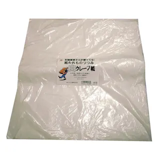 まつうら工業 白クレープ紙 約450m×450mm 100枚入