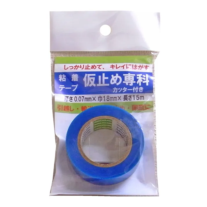 まつうら工業 仮止め専科 カッター付 18mm×15m