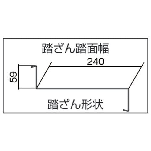 CAINZ-DASH】ナカオ Ｇ型作業用踏台０．９ｍ G-093【別送品】 | 工事