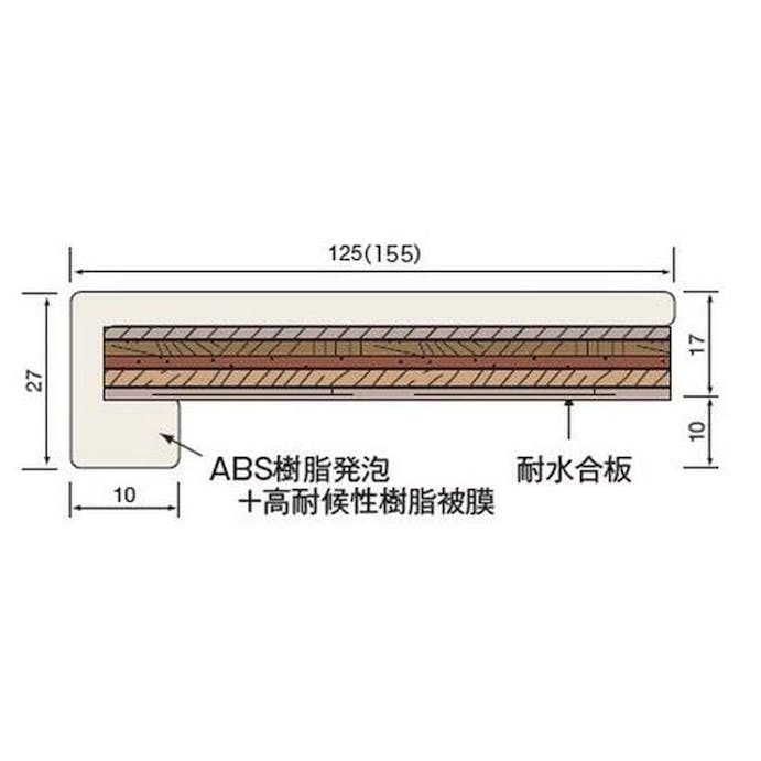 ダイアロン UB3方枠 UB3-125H 【別送品】