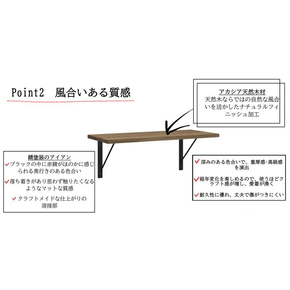 CRAFITS ラダーフレーム棚セット 165×32.1×29.1【別送品】 | カタログ