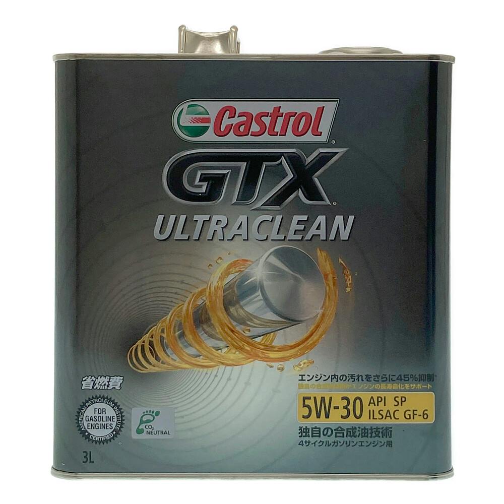 Castrol GTX 5W-30 3L エンジンオイル 2缶セット カストロール Castrol エンジンオイル GTX ULTRACLEAN SN 5W-30 3L【SU