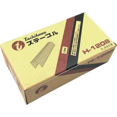 【CAINZ-DASH】立川ピン製作所 ステープル　肩幅１２ｍｍ　長さ４ｍｍ　５０００本入り H-1204【別送品】