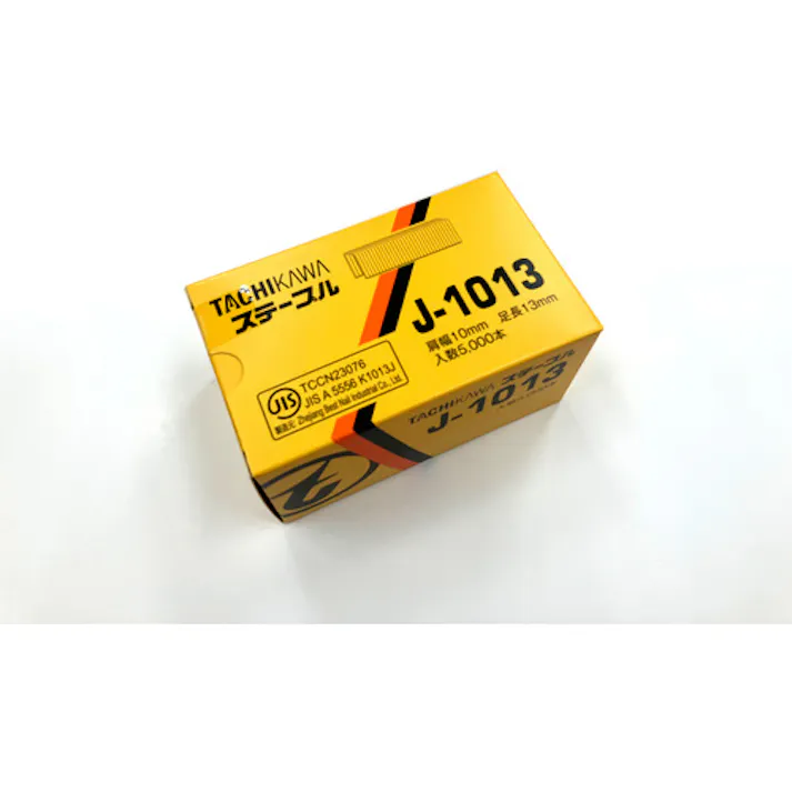 【CAINZ-DASH】立川ピン製作所 ステープル 肩幅10mm 長さ13mm 5000本入り J1013【別送品】
