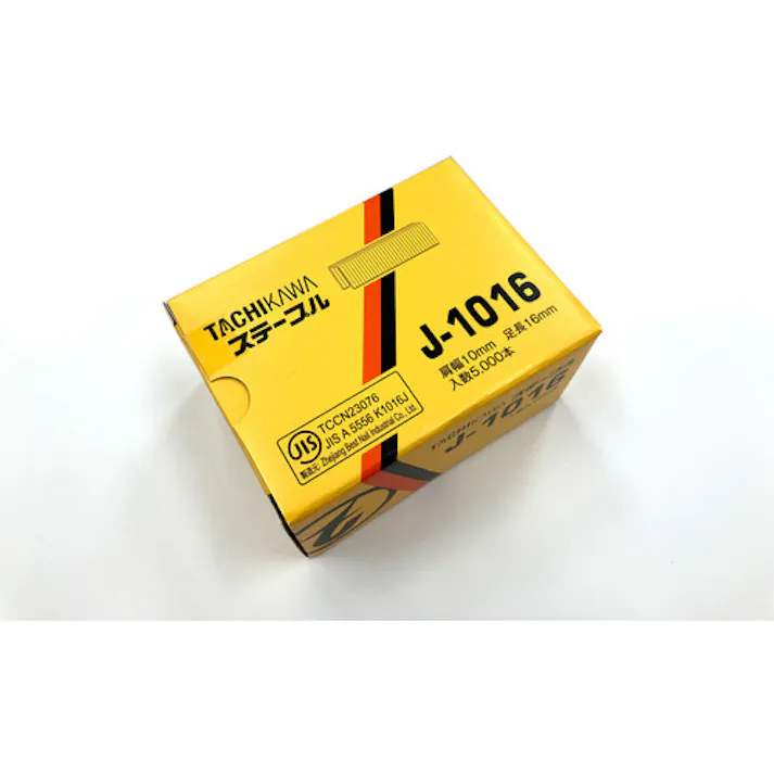 【CAINZ-DASH】立川ピン製作所 ステープル 肩幅10mm 長さ16mm 5000本入り J1016【別送品】