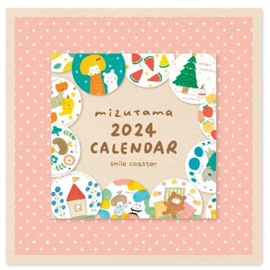 新日本カレンダー 2024年 日めくり mizutama カレンダー NK-4201(販売終了)