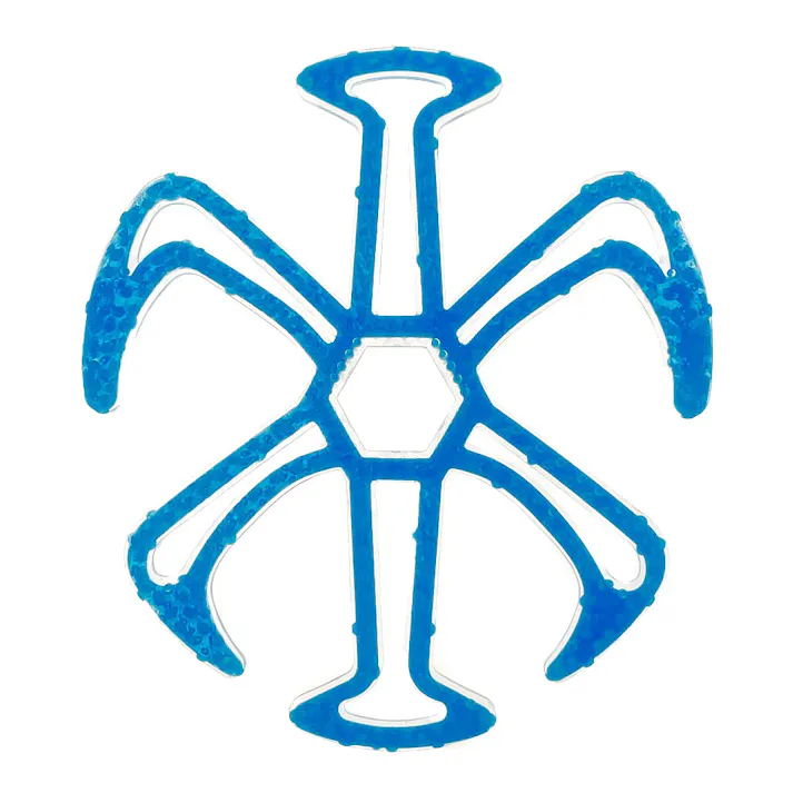 ヘルメット用 インナーパッド 涼シート ブルー YF-1301