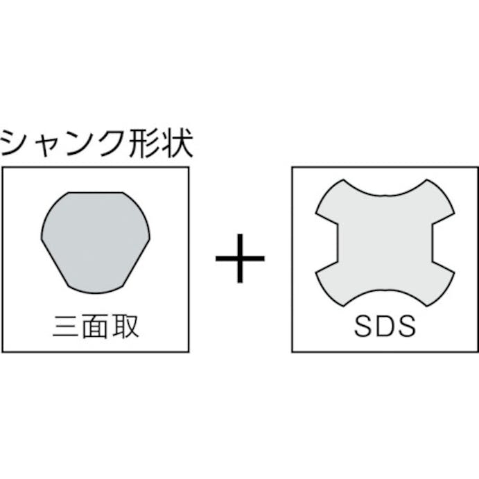 【CAINZ-DASH】ハウスビーエム ドラゴンダイヤモンドコアドリル（フルセット）５０ｍｍ RDG-50【別送品】