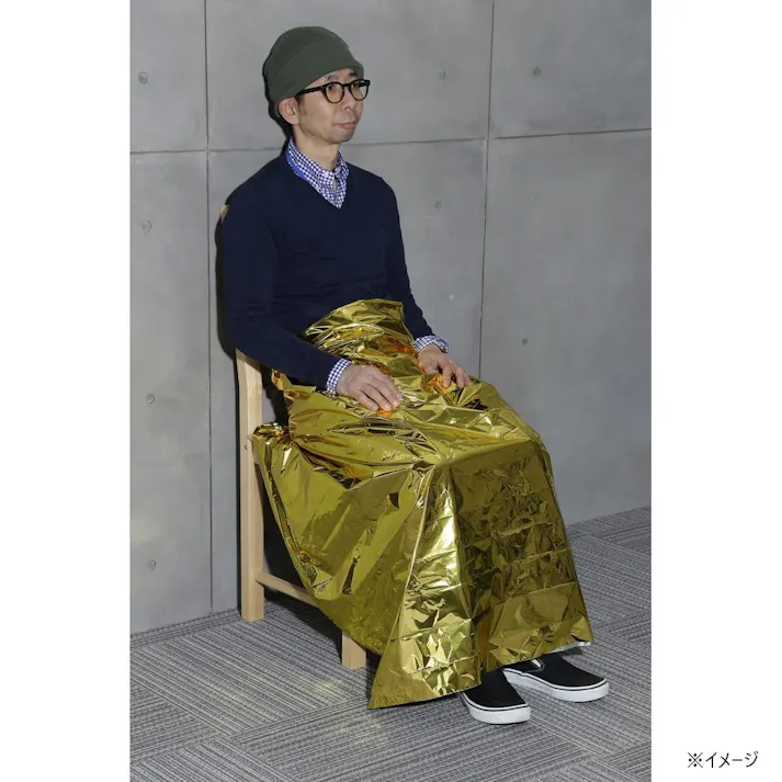 レスキューシート 金銀2WAY 約213cm×137cm