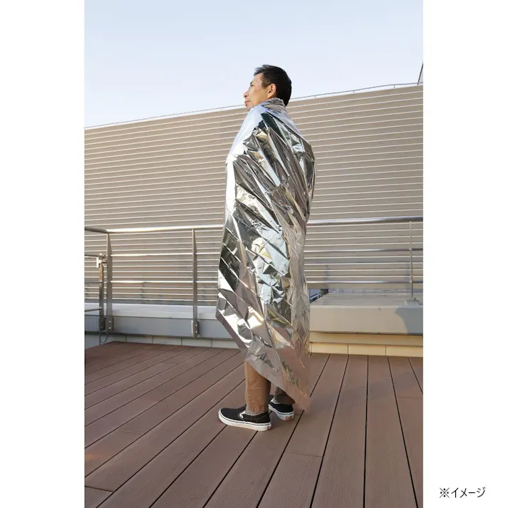 レスキューシート 金銀2WAY 約213cm×137cm