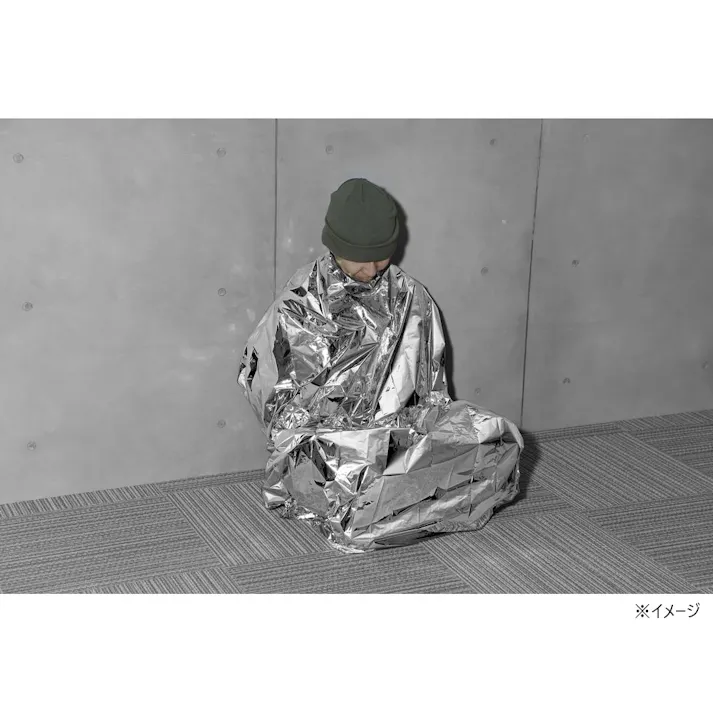 レスキューシート 金銀2WAY 約213cm×137cm