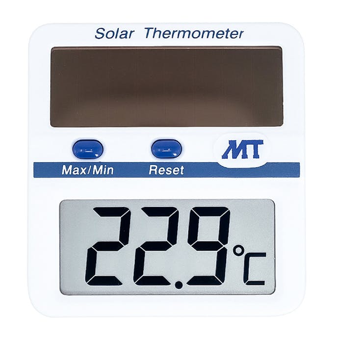 MT ソーラーデジタル温度計 MT-889