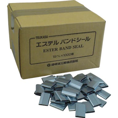 【CAINZ-DASH】司化成工業 重梱包バンド用金具シール「１６ｍｍ用（１０００個入り）」 TMS16【別送品】