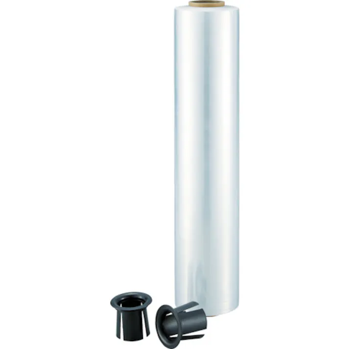 【CAINZ-DASH】司化成工業 ストレッチフィルム A-Slim Aテリート スリムタイプ 8μX500mmX750M(2インチ紙管) A-SLIM【別送品】