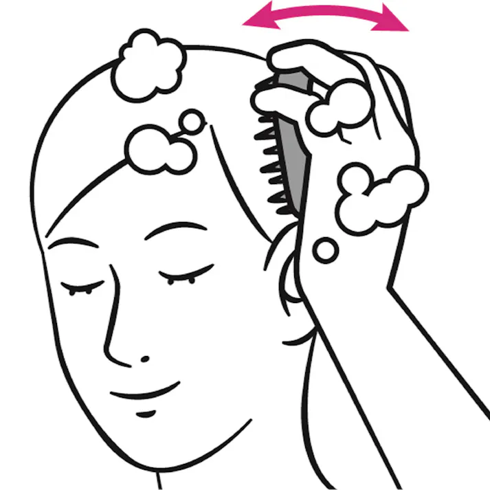 スカルプスウィープブラシ