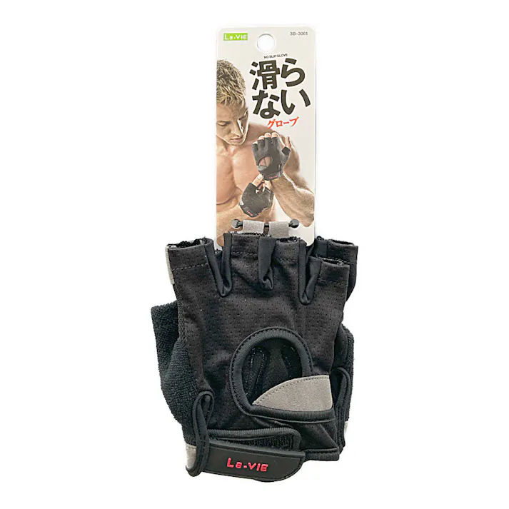 ラ・ヴィ La-VIE 滑らないグローブ ブラック 3B-3061