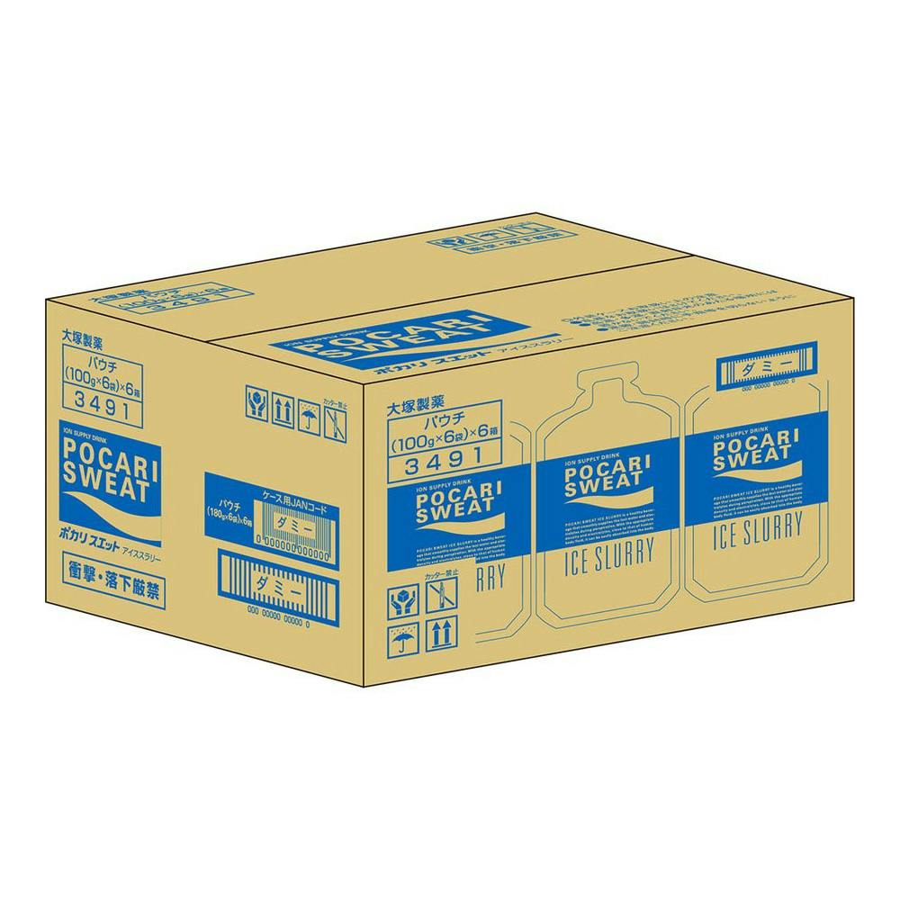 【ケース販売】ポカリスエット アイススラリー 100g×36本