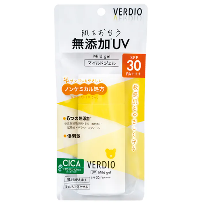 メンターム ベルディオ UVマイルドジェルN SPF30 PA+++ 80g