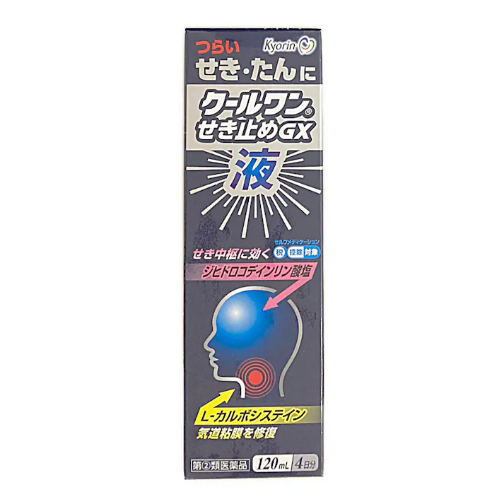 【店舗限定】指定第2類医薬品 クールワンせき止めGX液