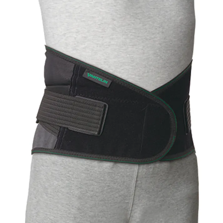 【CAINZ-DASH】興和 バンテリンサポーター 腰椎コルセット ふつうサイズ(ブルーグレー) 23116【別送品】