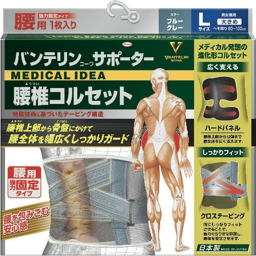 CAINZ-DASH】興和 バンテリンサポーター 腰椎コルセット 大きめサイズ