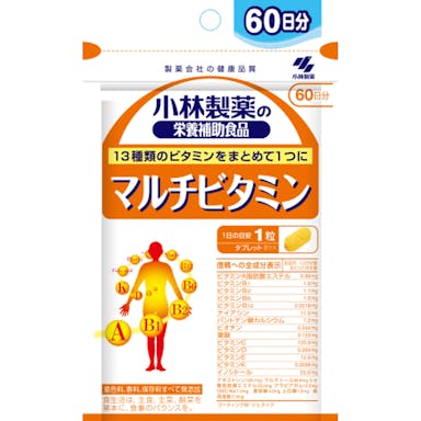 小林製薬 小林製薬の栄養補助食品 マルチビタミン お徳用 60粒(販売終了)