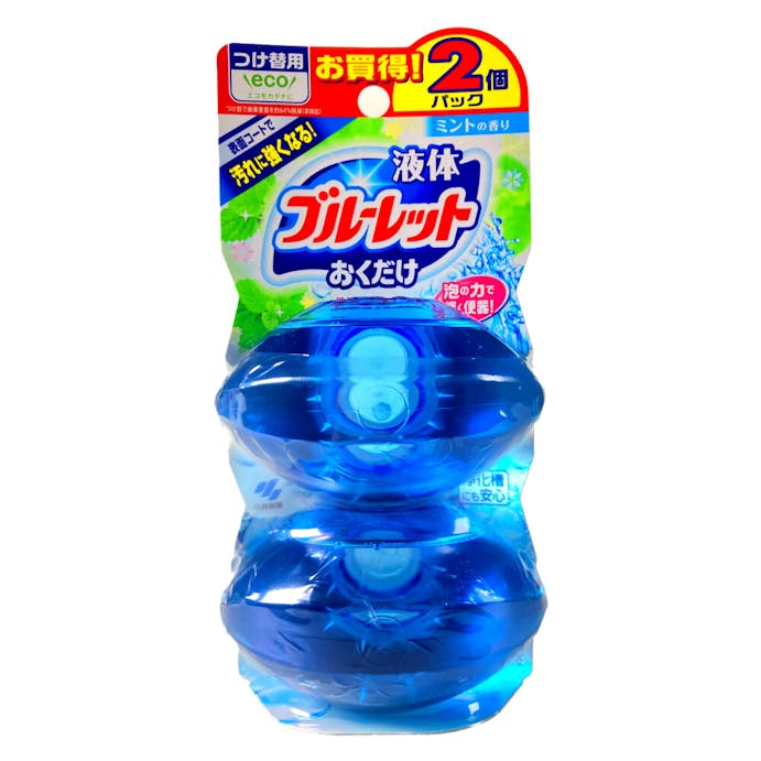 小林製薬 液体ブルーレットおくだけ ミントの香り つけ替用 70ml 2個 ホームセンター通販 カインズ