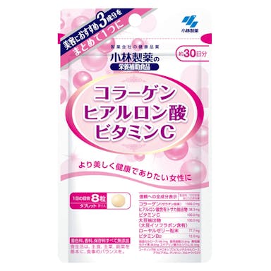 小林製薬 小林製薬の栄養補助食品 コラーゲンヒアルロン酸ビタミンC 240粒(販売終了)