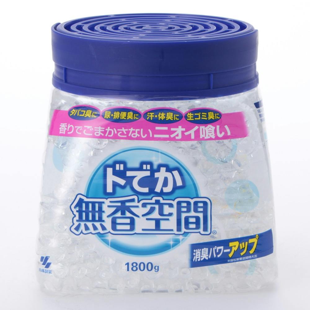 小林製薬 ドでか無香空間 無香料 本体 1800g | 芳香・消臭剤・防虫