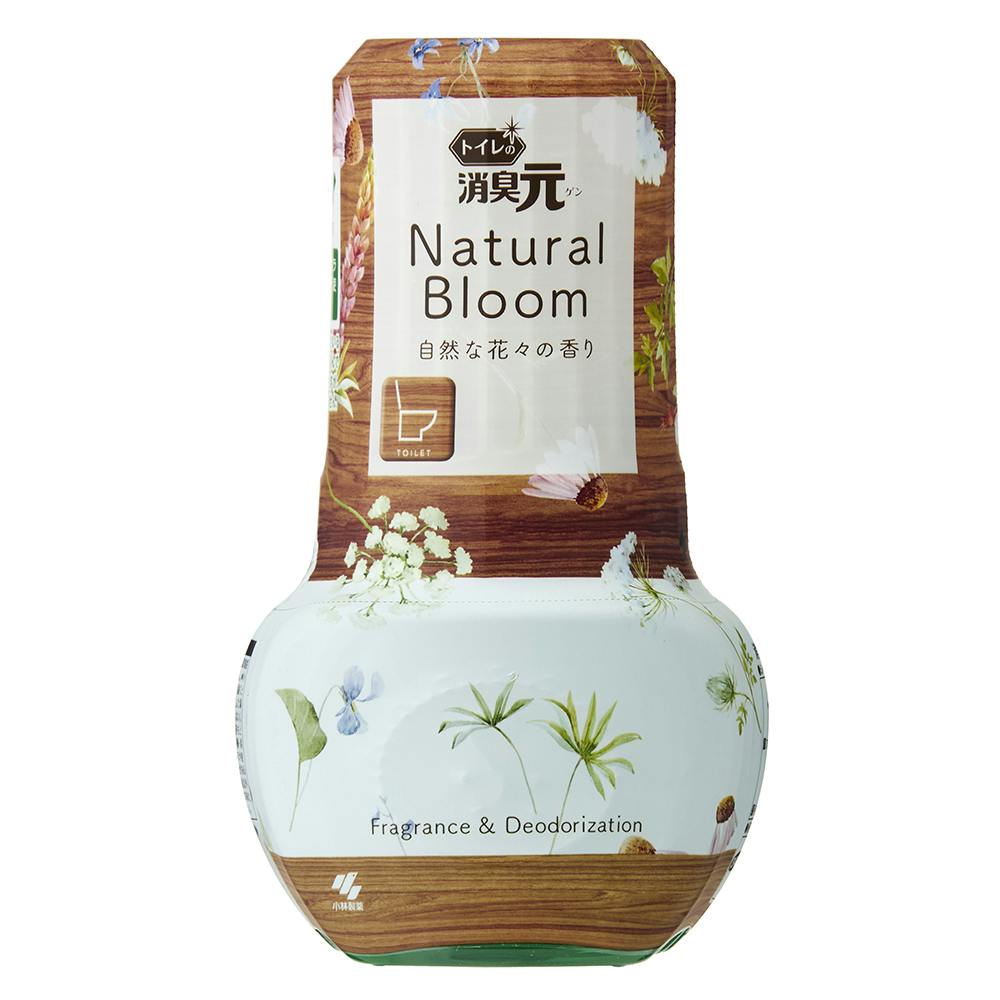 M4_小林製薬 トイレの消臭元 Natural Bloom 自然な花々の香り 400ml