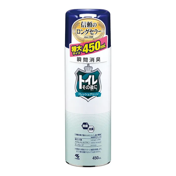 小林製薬 トイレその後に フレッシュグリーン 450ml